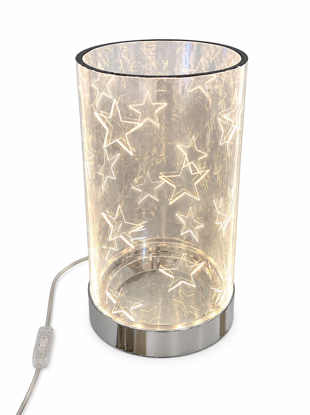 Star Glow LED Accent Lamp – Modern Illuminated Table Décor