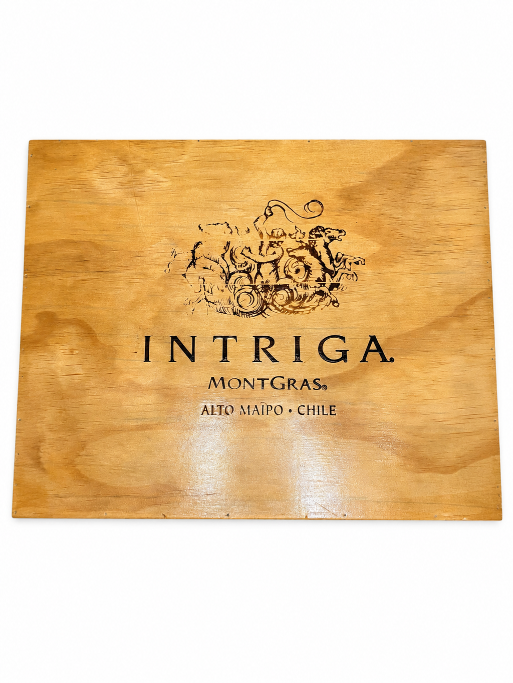 Intriga Wooden Wine Crate Storage Box