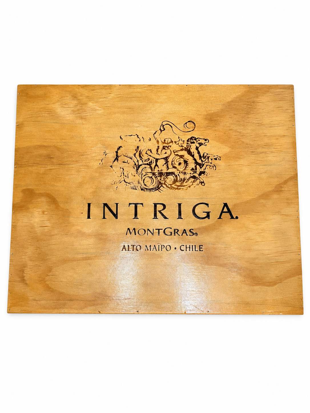 Intriga Wooden Wine Crate Storage Box