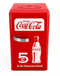 Retro Coca-Cola 5¢ Mini Fridge – Vintage Style Portable Cooler