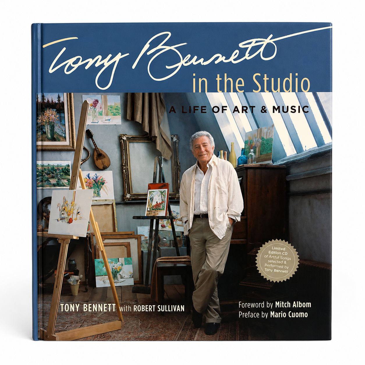 Tony Bennett in the Studio: A Life of Art & Music – Hardcover Collector’s Edition with CD