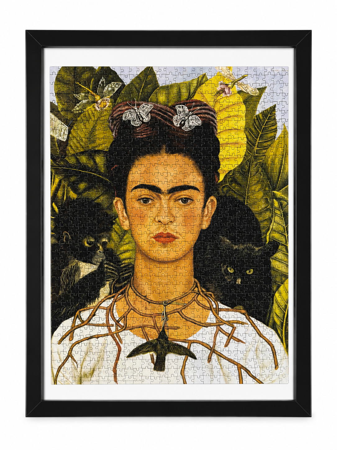 Frida Kahlo & Salvador Dalí Framed Puzzle Art Bundle (Set of 2)