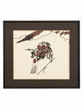 Vintage-Style Scuba Diver Framed Wall Art