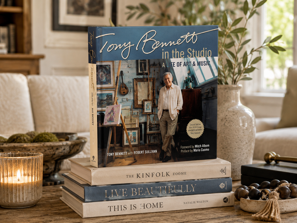 Tony Bennett in the Studio: A Life of Art & Music – Hardcover Collector’s Edition with CD