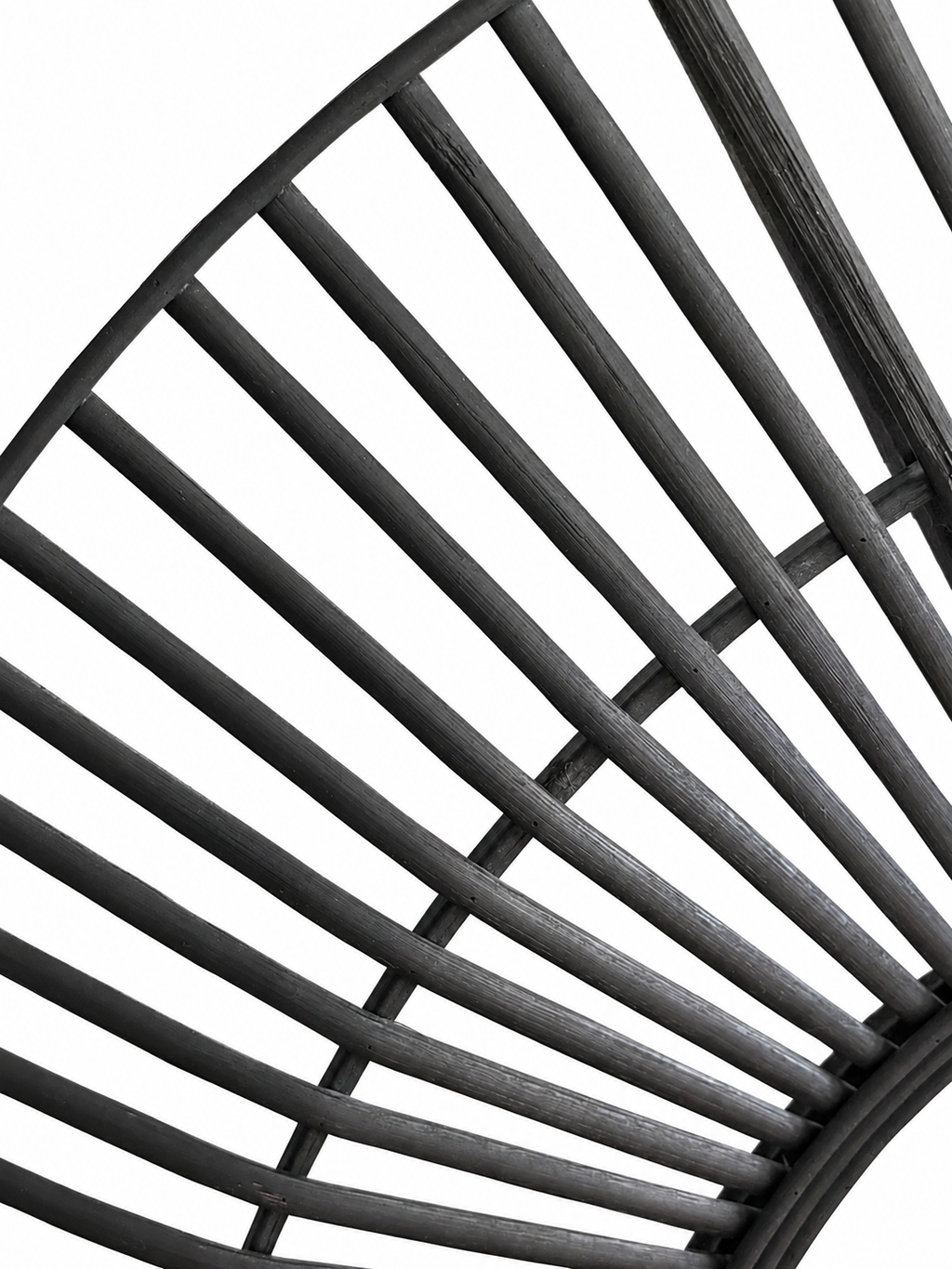 Black Sunburst Statement Wall Mirror