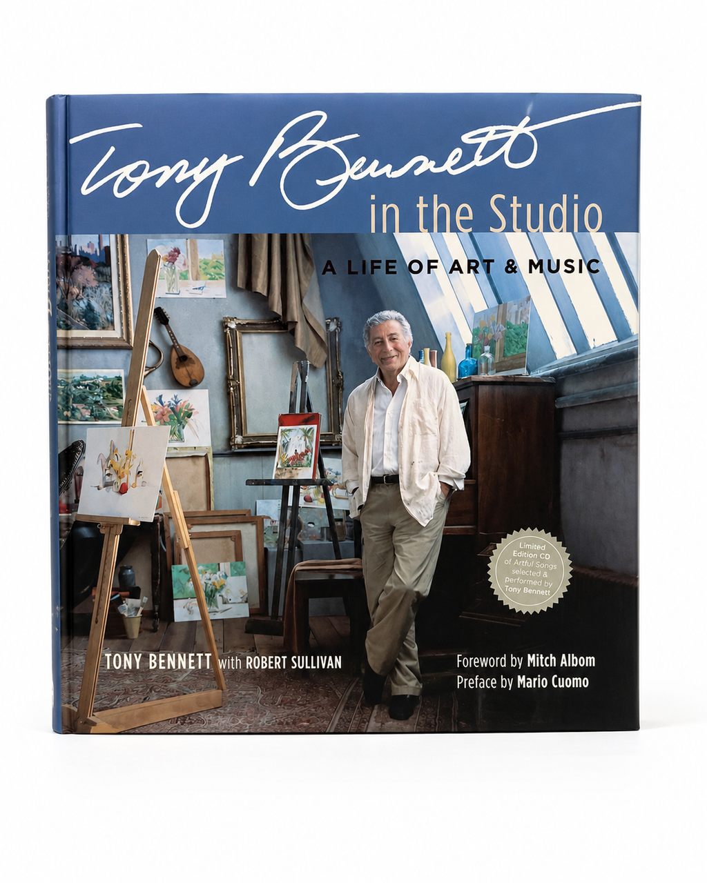 Tony Bennett in the Studio: A Life of Art & Music – Hardcover Collector’s Edition with CD