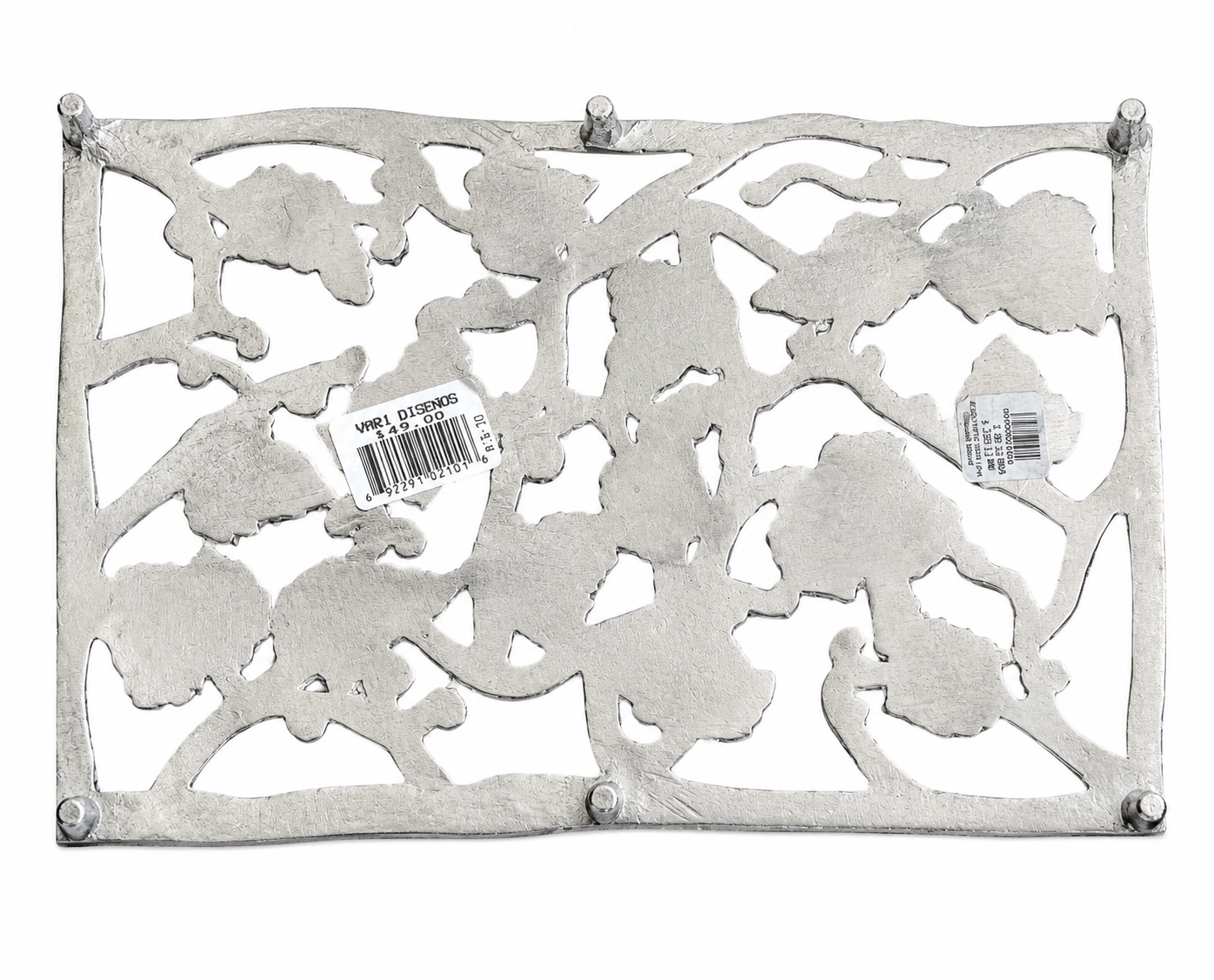 Vari Disenos Pewter Hot Pot Trivet
