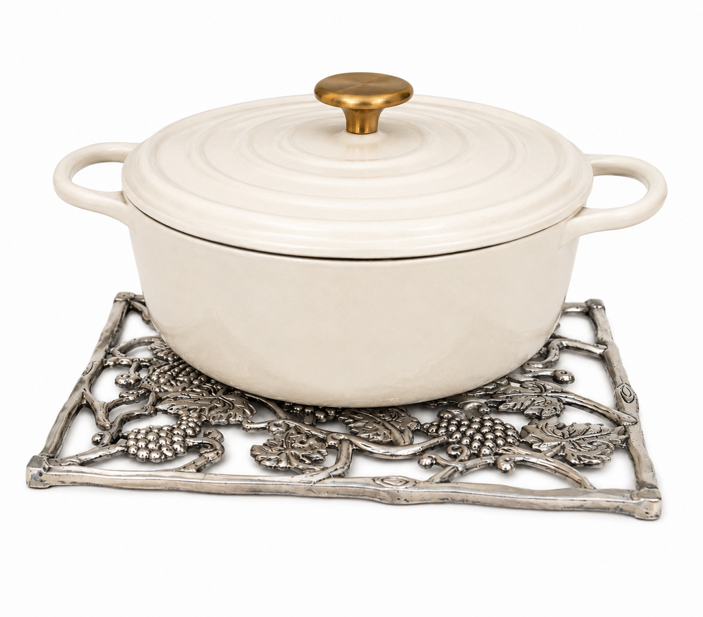 Vari Disenos Pewter Hot Pot Trivet